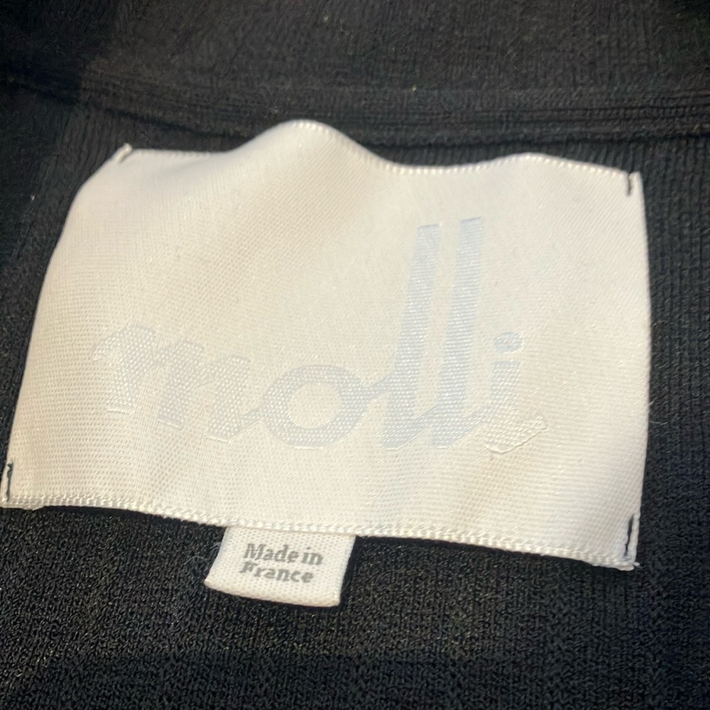 Molli Black Knit Sweater Blazer